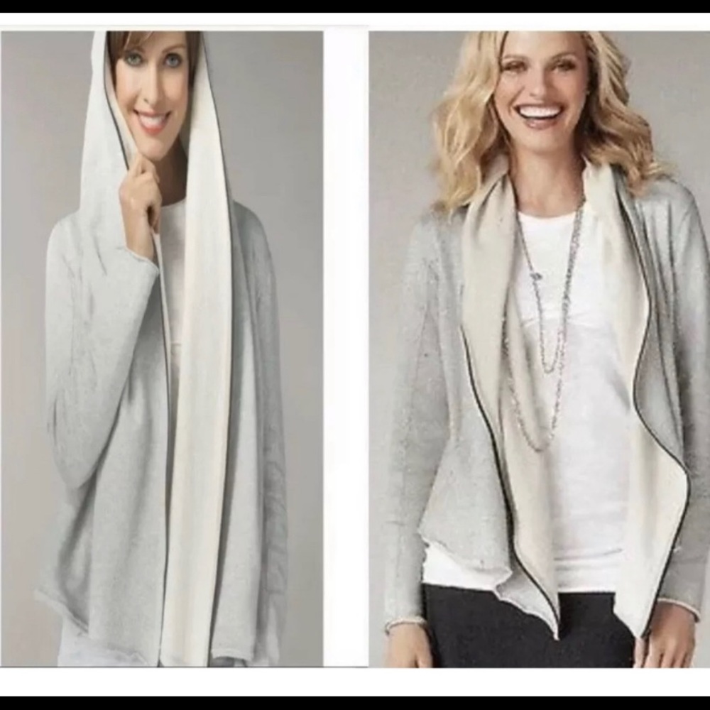 Cabi Terry Shawl Hoodie Size S